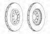 FIAT Диск тормозной передн. Alfa Romeo 159,Brera CHAMPION 562299CH (фото 2)