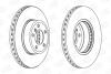 Диск тормозной передний BMW 5 (E60) 01-10, 5 Touring (E61) 04-10 (562397CH-1) CH CHAMPION 562397CH1 (фото 2)