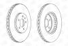 Тормозной диск передний Audi A4, A5, Q5 CHAMPION 562511CH (фото 2)
