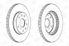 Диск тормозной передний (кратно 2шт.) Fiat Sedici (06-14)/Suzuki SX4 (06-), Vita CHAMPION 562534CH (фото 2)