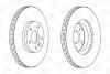Гальмівний диск передній FORD GALAXY,MONDEO,S-MAX/VOLVO S60,S80,XC70/LAND ROVER FREELANDER,EVOQUE CHAMPION 562628CH (фото 2)