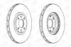 Диск тормозной передний (кратно 2шт.) CITROEN C4 I (06-), DS5 (11-15)/PEUGEOT 20 CHAMPION 562641CH (фото 2)