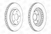 Гальмівний диск передній Mitsubishi ASX / Jeep Compas, Patriot / Dodge Avenger, Caliber / Chrysler CHAMPION 562790CH (фото 2)