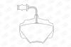 Тормозные колодки задние Land Rover Discovery I. Range Rover I CHAMPION 571440CH (фото 2)
