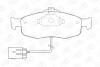 FORD Тормозные колодки передние Mondeo I 93-,Scorpio I,II 86- CHAMPION 571522CH (фото 2)