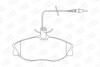Тормозные колодки передние Citroen ZX, Xsara / Peugeot 306, 406, 607 CHAMPION 571898CH (фото 2)