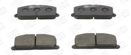 TOYOTA Тормозные колодки передн.Carina II, Corolla, Camry, Corona 1.3/2.0 CHAMPION 572255CH