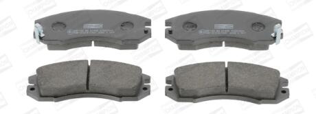 SUBARU Тормозные колодки передн.Subaru Impreza,Legacy 89-00 CHAMPION 572275CH