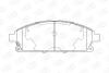 Колодки тормозные дисковые передние NISSAN CIMA (WY33) 96-01, PATHFINDER II (R50 CHAMPION 572466CH (фото 2)