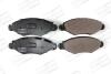 Тормозные колодки передние Peugeot 206, 306 / Citroen Xsara CHAMPION 573051CH (фото 1)