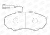 Гальмівні колодки передні Peugeot Boxer / Citroen Jumper / Fiat Ducato CHAMPION 573113CH (фото 1)