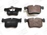 Колодки тормозные дисковые передние BMW X3 20dx, 20ix, 28ix, bis 10/2011/ X3 35ix (F25) (11-) CHAMPION 573432CH (фото 1)