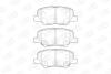 Колодки тормозные дисковые задние CITROEN C4 AIRCROSS 10-|MAZDA 6 Estate (GJ, GL CHAMPION 573442CH (фото 2)