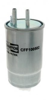 Фильтр топливный FIAT DOBLO 1.3 D, DUCATO 2007 2.0-3.0 JTD 06- CHAMPION CFF100502 (фото 1)