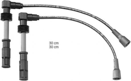Комплект кабелей высоковольтных CHAMPION CLS057 (фото 1)