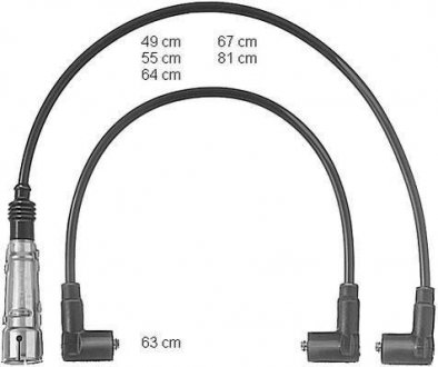 Комплект кабелів високовольтних CHAMPION CLS105 (фото 1)