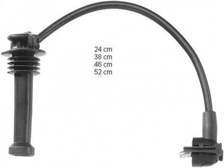 Комплект кабелей высоковольтных CHAMPION CLS111 (фото 1)