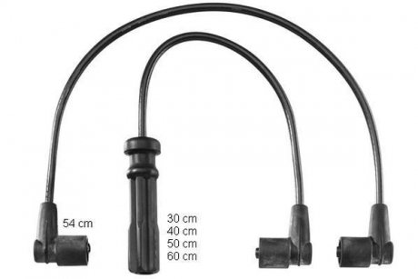 Комплект кабелів запалювання CHAMPION CLS236