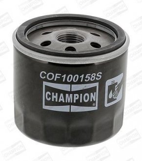 FORD Фільтр масляний B-Max,C-Max,Fiesta IV,V,VI,Focus II,III,Kuga II,Mondeo IV,V,Mazda,Volvo 1.25/2.0 03- CHAMPION COF100158S