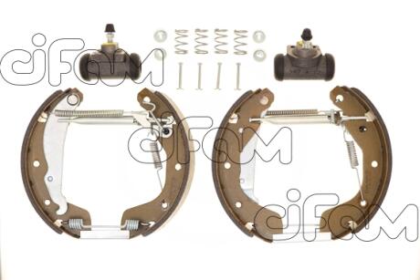 OPEL комплект гальмівних колодок ASTRA F (T92) 1.6 95-98, CORSA C (X01) 1.7 DI 00-09, CHEVROLET CORSA 1.6 GS 97-02 CIFAM 151081