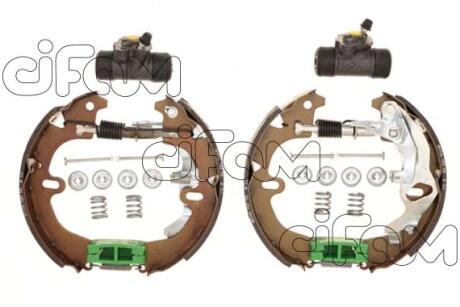 TOYOTA Гальмівні колодки (барабан) Kit premounted, Corolla/CarinaII/Camry CIFAM 151287