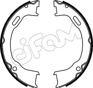 Гальмівні колодки бараб. Cherokee 01-08/Wrangler II 96/07 CIFAM 153364