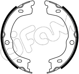 Фото kia колодки гальмівні барабанні sorento 02- CIFAM 153740 KIA Колодки гальмівні барабанні Sorento 02- CIFAM 153740