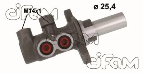 FORD Головний гальмівний циліндр C-MAX II 1.6/2.0 10-, FOCUS III 1.6-2.3 11-, KUGA II 1.5-2.5 14- CIFAM 2021174