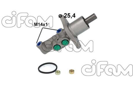 FORD Головний гальм. циліндр KUGA 2.0 08-12 CIFAM 2021243