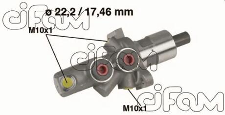 DB Главный тормозной цилиндр 22,20/17,46mm DB W201 82- CIFAM 202175