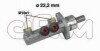 RENAULT Главный тормозной цилиндр MEGANE 1.9D 99- 22.20 ABS CIFAM 202-327 (фото 1)