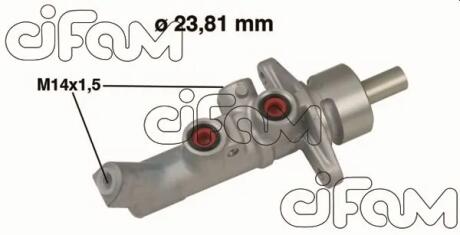 Головний гальмівний циліндр Avensis 03-(D1=23,81mm, +ESP)(Bosch) CIFAM 202648