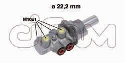 FIAT Главный гальмівний циліндр без ABS Doblo 05- (сист.Bosch) CIFAM 202-676