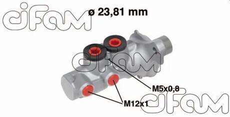 CITROEN Головний гальм. циліндр C3 AIRCROSS II 1.2 17-, 1.5 18-, C3 III 1.2 16-, 1.5-1.6 16-, OPEL, PEUGEOT CIFAM 202695