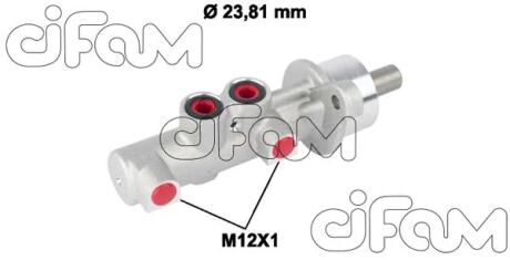 OPEL Главный тормозной цилиндр с ABS+ESP Combo 04-,Corsa C 00-,Tigra 04- (сист.Bosch) CIFAM 202788