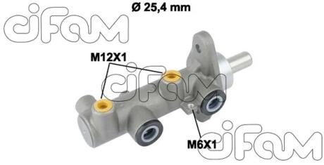 Головний гальмівний циліндр Tucson 04-/Sportage II 04-(D1=25,4mm)(Mando) CIFAM 202818