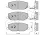 Фото 1 - suzuki колодки гальм. передні jimny (a6g) 1.5 allgrip 18- CIFAM 82212150 SUZUKI колодки гальм. передні JIMNY (A6G) 1.5 AllGrip 18- CIFAM 82212150 (фото 1)