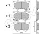 Колодка торм. диск. TOYOTA LAND CRUISER (J12) передн. CIFAM 822-454-0 (фото 1)