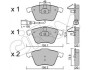 Тормозные колодки перед. AUDI A3/TT VW Golf V, Passat 05- SEAT Leon (с датч.) CIFAM 822-549-4 (фото 1)