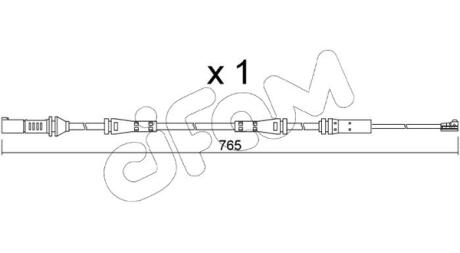 Фото датчик ABS пер. BMW 3 (G20,G21,G28,G80,G81) 18- CIFAM SU.372 Датчик ABS пер. BMW 3 (G20,G21,G28,G80,G81) 18- CIFAM SU.372
