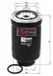 Фильтр топливный Toyota COROLLA 1.8D/2.0D CLEAN FILTERS DN287A