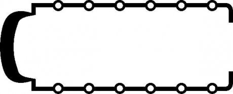 Прокладка масляного піддону двигуна FORD 1.8TD RFD/RFK/RFN/RVA (аluminium) (вир-во) CORTECO 023986P (фото 1)