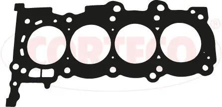 HYUNDAI прокладка гбц 0,5мм i10, i20, KIA RIO III 11- CORTECO 83403138
