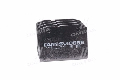 Тормозные колодки дисковые DAFMI DAFMI / INTELLI D656SM