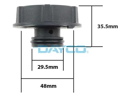 FORD кришка розширювального бачка C-Max,Fiesta,Focus DAYCO DRC045