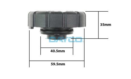 DB кришка бачка розширювального W202,203 DAYCO DRC046