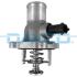 Термостат з корпусом FIAT Croma 05-10; OPEL Astra H 04-14, Astra G 98-05, Vectra C 02-08, Insignia 08-16, Zafira B 05-13, Signum 03-08, Meriva A 03-10; ALFA ROMEO 159 05-11 DAYCO DT1252H (фото 1)
