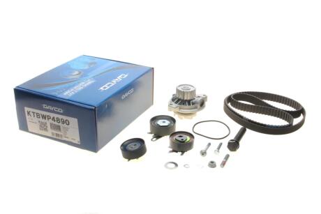 Роликовый модуль натяжителя ремня (ролик, ремень, насос) DAYCO KTBWP4890