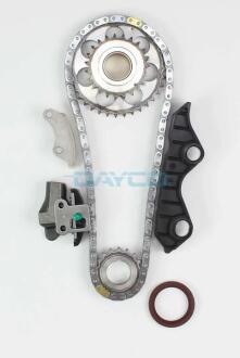 К-кт. цепи грм. NISSAN MICRA 1.0,1.3,1.4-03 (цепь + 2шт.натяжитель + 3шт. шестерни+ успокоитель + сальник) DAYCO KTC1040 (фото 1)