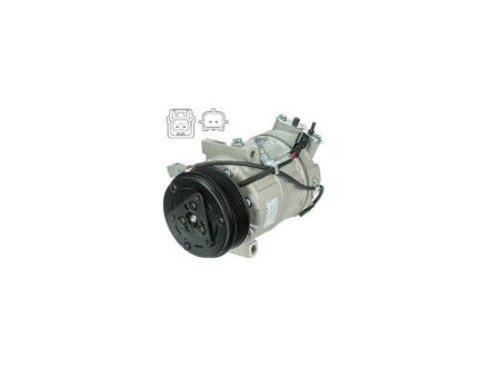 Компрессор новый NISSAN X-TRAIL (T31) 07-13; RENAULT LAGUNA III (BT0/1) 07-15 Delphi CS20477